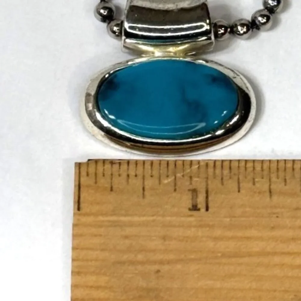 Alpaca silver and turquoise 18